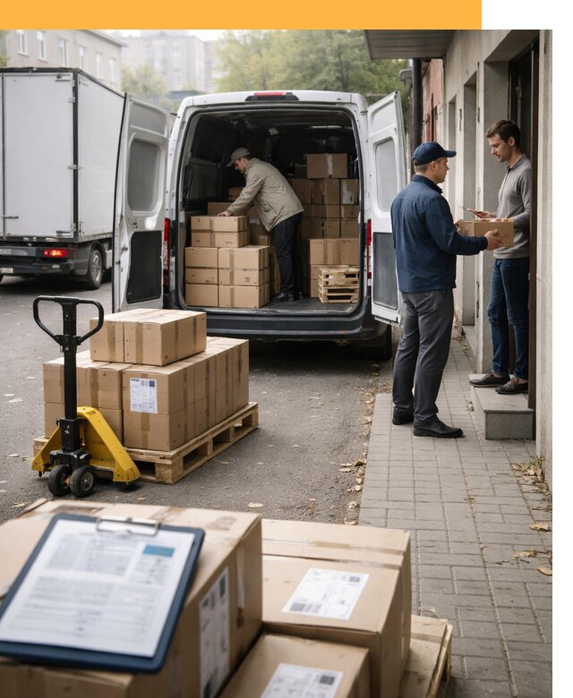 Доставка грузов от двери до двери с таможней от 46805 руб.