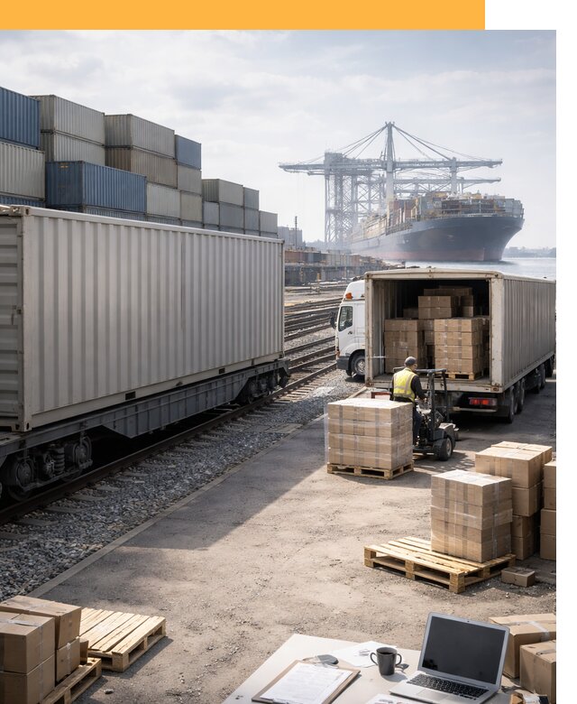 Мультимодальные перевозки грузов по миру от 46805 руб