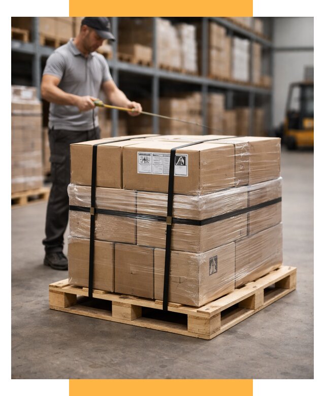 Упаковка и паллетирование грузов от 3640 р. | СетСервис-Кгн