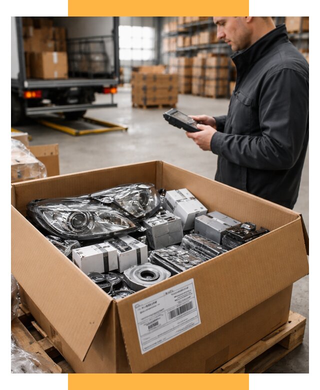 Доставка автозапчастей из Европы под ключ от 13001 р. | СетСервис-Кгн