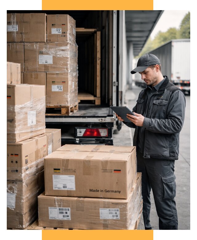 Доставка грузов из Германии от 46805 р. быстро - СетСервис-Кгн