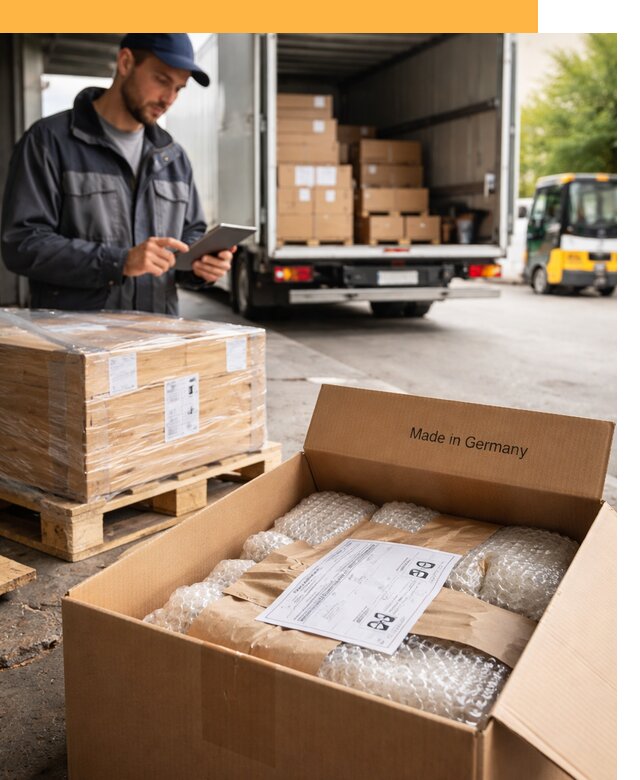Доставка грузов из Германии от 46805 руб с таможенным оформлением