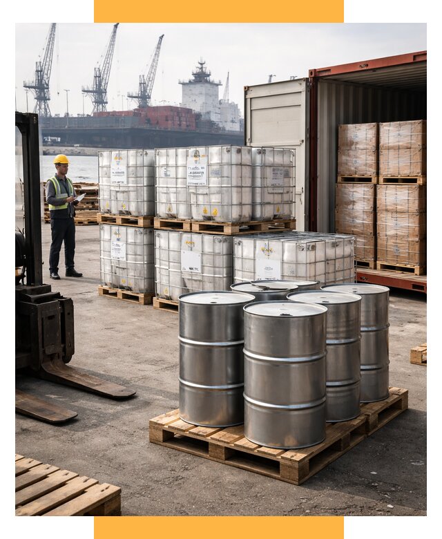 Доставка химического сырья из Индии от 260025 р. | СетСервис-Кгн