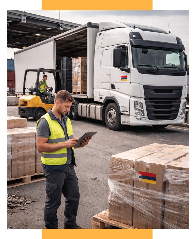 Автоперевозки из Армении от 98810 р. — услуги СетСервис-Кгн