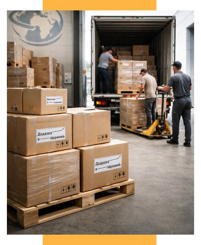Доставка грузов в Израиль и экспорт от 46805 р. СетСервис-Кгн