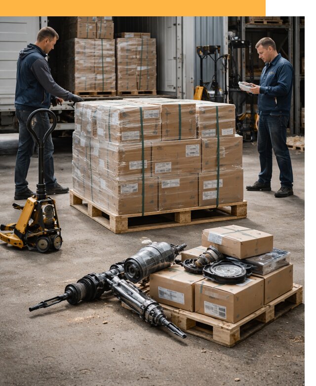 Международная перевозка автозапчастей по миру от 4680 руб