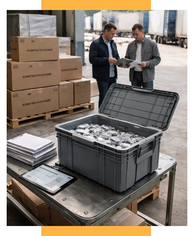 Перевозка комплектующих из Китая от 6761 р. | СетСервис-Кгн