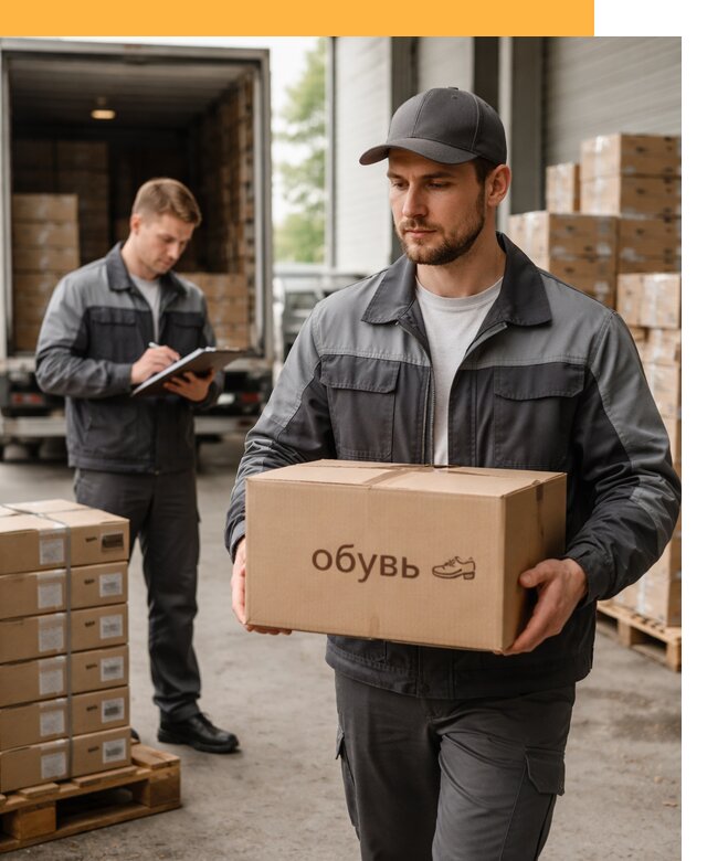 Международная перевозка обуви с таможенным оформлением от 4680