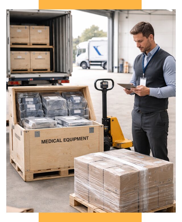 Перевозка медицинского оборудования от 15602 р. в СетСервис-Кгн