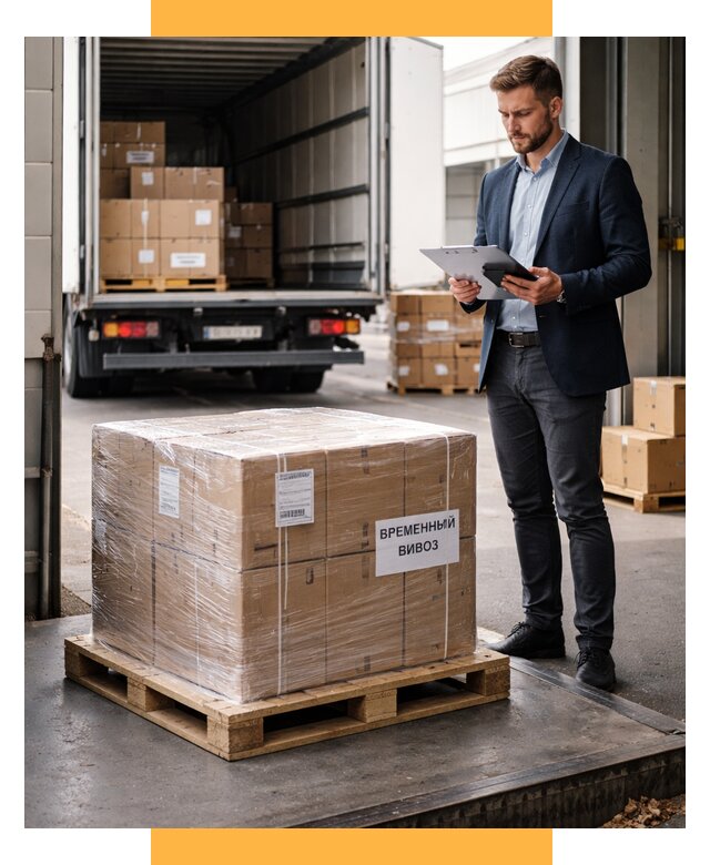 Временный вывоз товаров под ключ от 8321 р. | СетСервис-Кгн