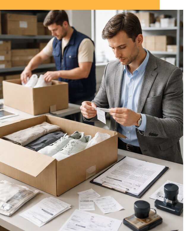 Таможенное оформление одежды и обуви по выгодной цене от 6761 руб