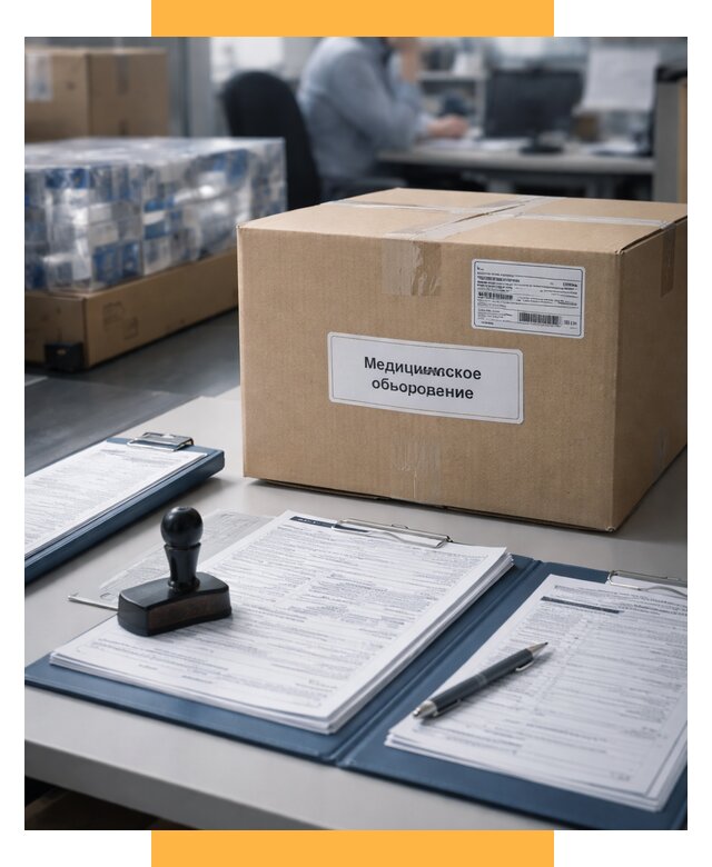 Таможенное оформление медоборудования от 12481 р. | СетСервис-Кгн